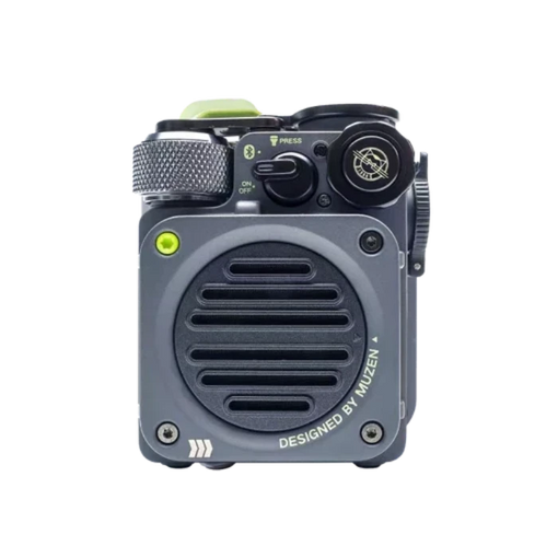 MUZEN Wild Mini Rugged Outdoor Portable Bluetooth Speaker - Gray
