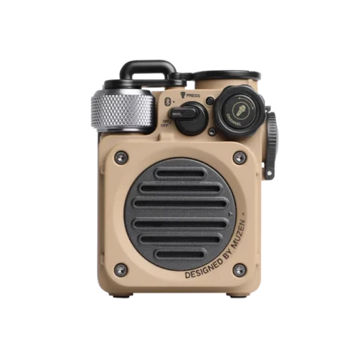 MUZEN Wild Mini Rugged Outdoor Portable Bluetooth Speaker - Yellow