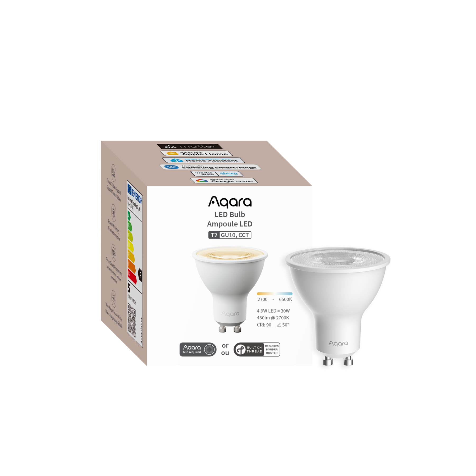 Aqara LED Bulb T2 (GU10, CCT)