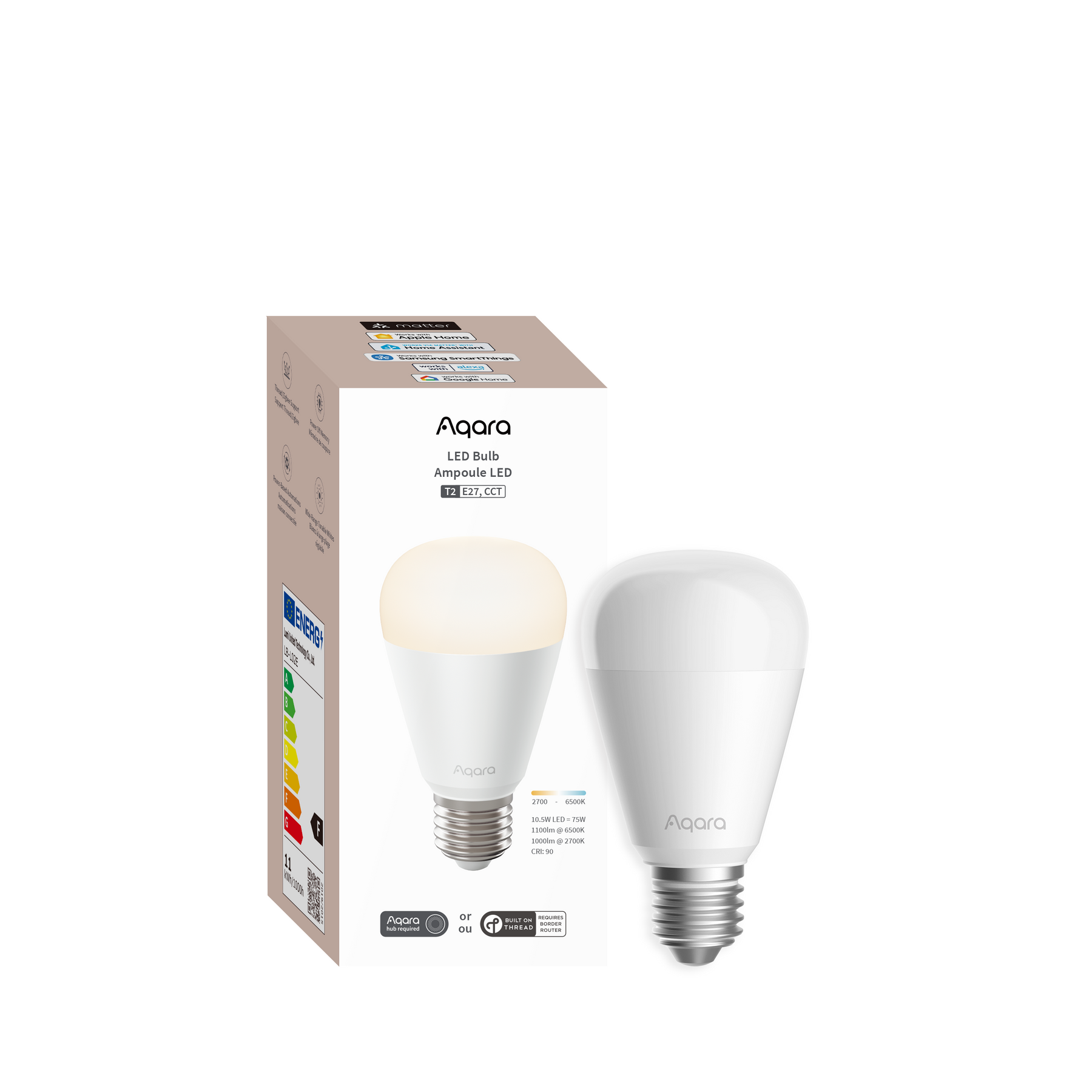 Aqara LED Bulb T2 (E27, CCT)
