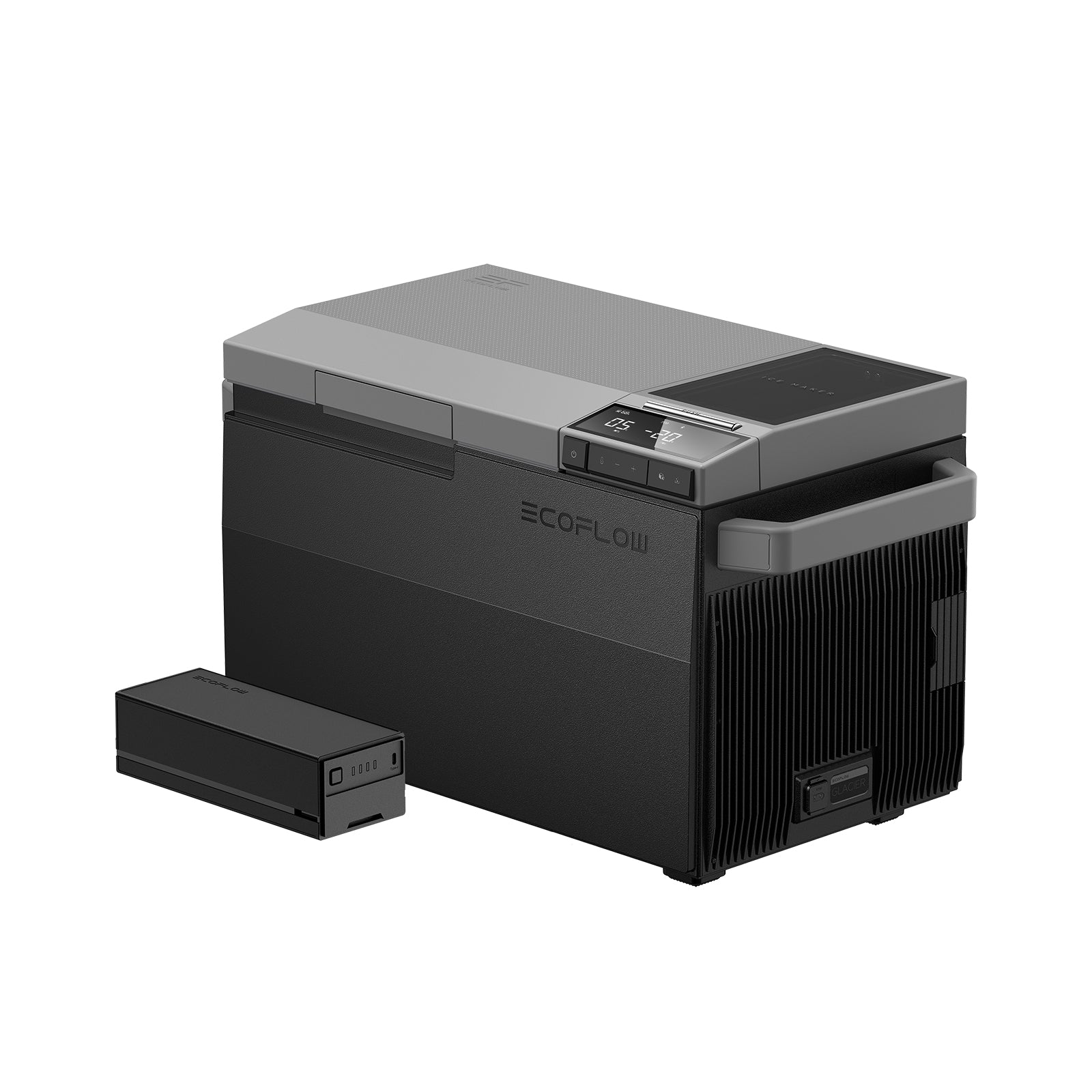 EcoFlow Glacier Portable Fridge + Plugin Battery Bundle