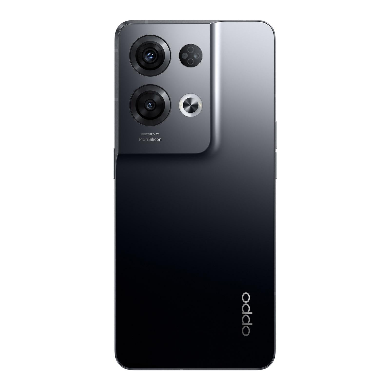 (OPPO Refurbished) OPPO Reno 8 5G Shimmer Black (Dual Sim Unlocked, 8+256)