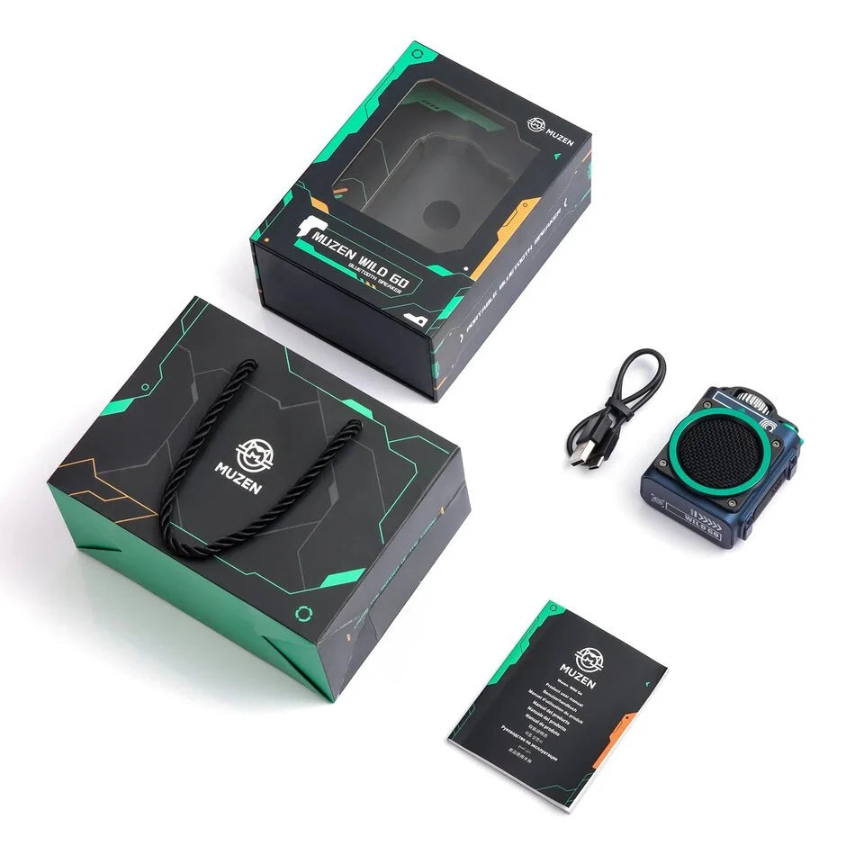 Muzen Wild Go Bluetooth Speaker - Sea Blue