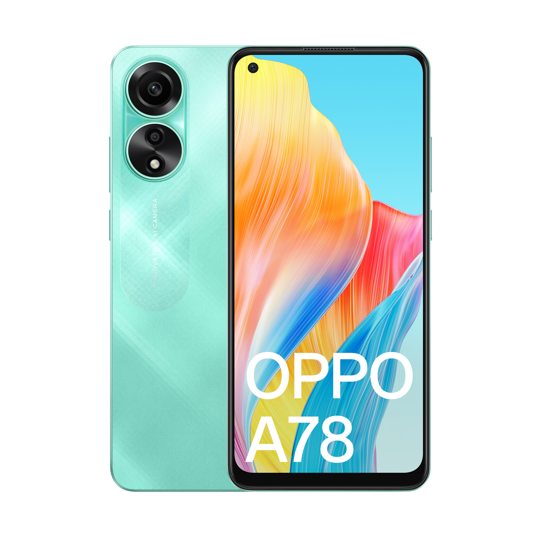 OPPO A78 4G Aqua Green (67W SUPERVOOC Charging, 50MP AI Camera, AMOLED Display, Dual Sim Unlocked)