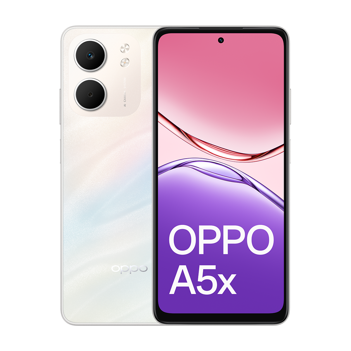OPPO A5x Laser White