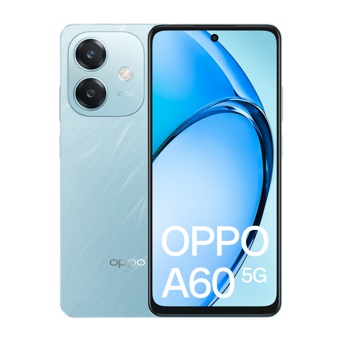 OPPO A60 5G - Ocean Blue, (‎CPH2683AU Blue)**, 6.67", HD+ LCD, 4GB/128GB, 50MP/5MP, Dual SIM, 5100mAh, 2YR