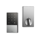 Aqara Smart Lock U100 with E1 Hub Kit Silver (Deadbolt Lock/Easy Installation, Multiple unlock method, IP65 Rating, Support Apple Wallet/HomeKit)