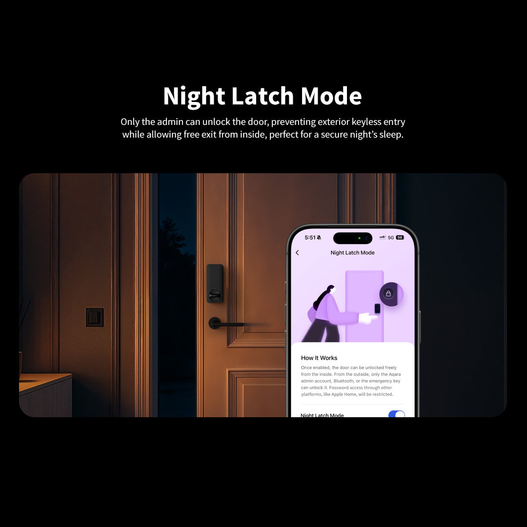 Aqara Smart Lock U400 Kit Black