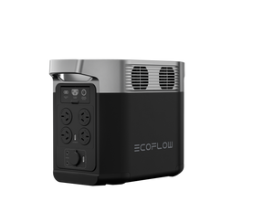 EcoFlow Delta 2 Power Station (1800W, 1024Wh, 3000 Charge Cycle, 80% in 50 Minutes Charging)