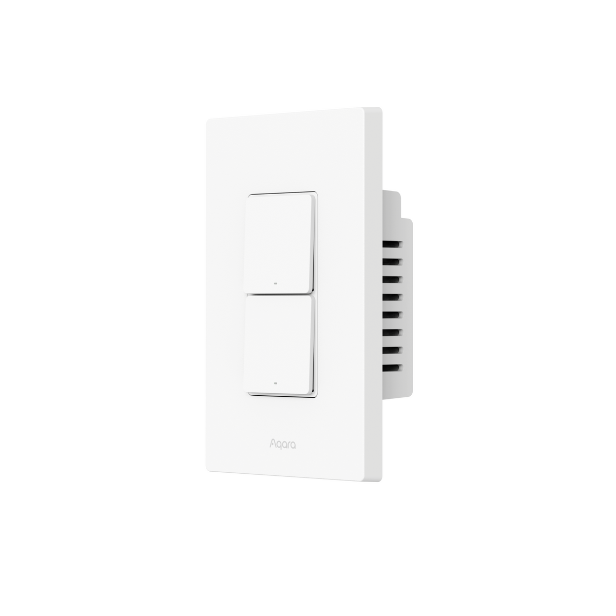 Aqara Smart Wall Switch H2 (Vertical, 2 Buttons, 1 Channel)