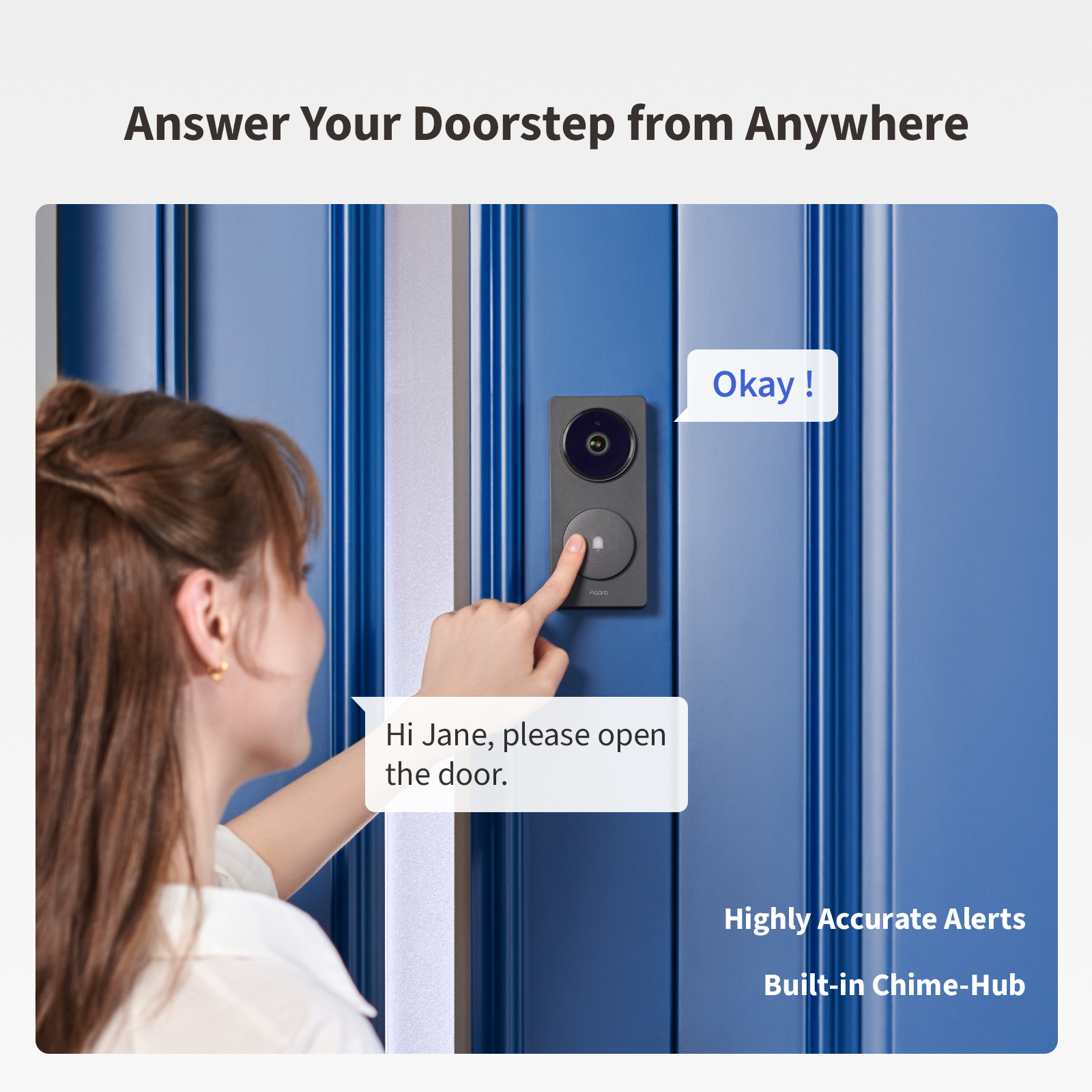 Aqara Doorbell Camera Hub G410 White