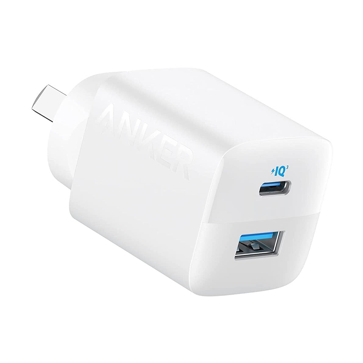 Anker 323 Charger White (33W, USB-A/USB-C)