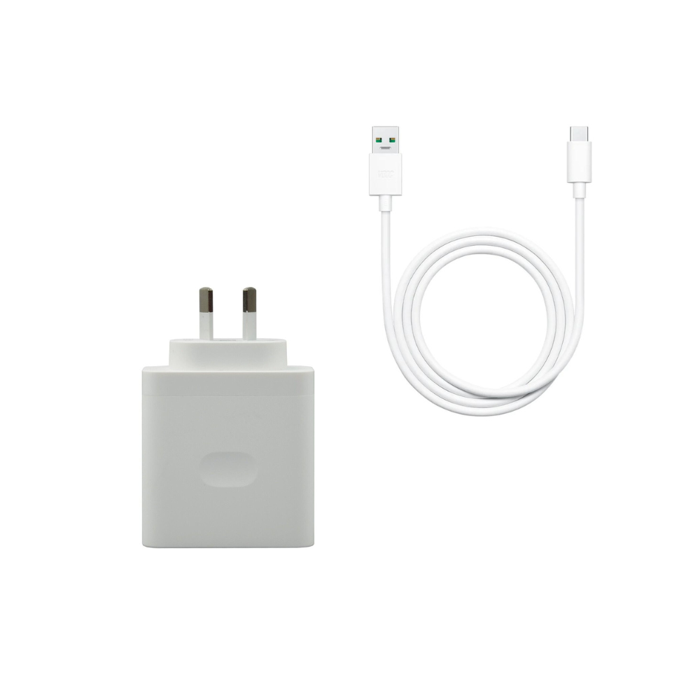 OPPO SuperVOOC 3.0 80W Power Adaptor with OPPO Supervooc USB-C Cable