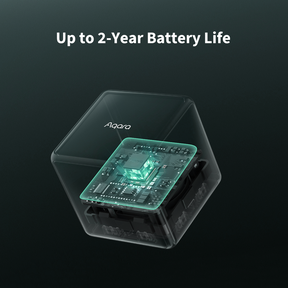 Aqara Cube T1 Pro (Rotate to control, Compatible with HomeKit, Alexa via Aqara Hub, Up to 2-year battery life)