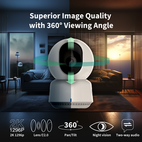 Aqara Camera E1 (WiFi 6 Connectivity, 2K Resolution, Apple Homekit Supported)