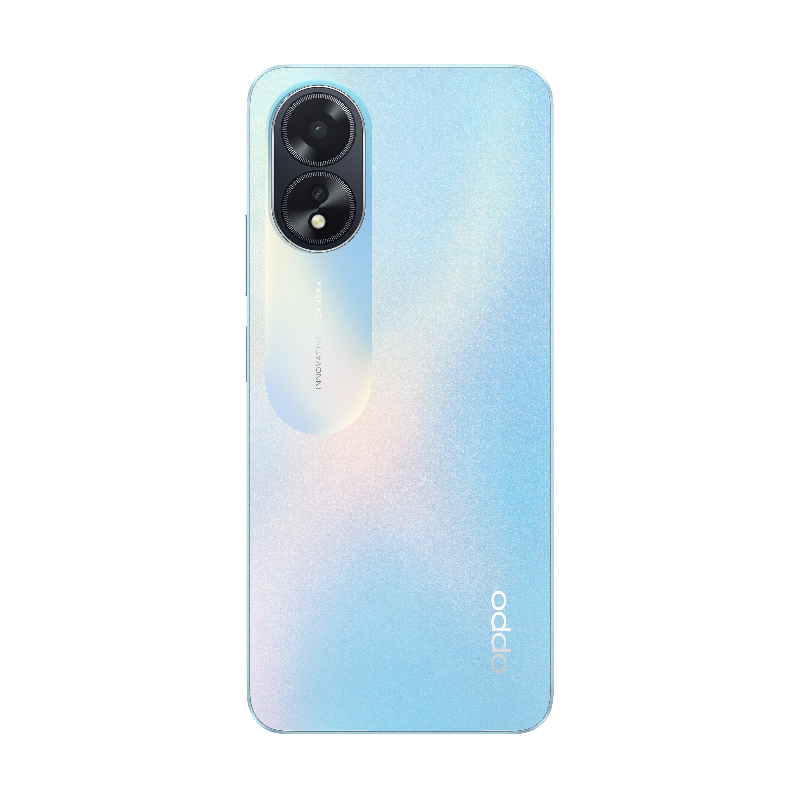 OPPO A18 with Free Konec $25 Sim - Glowing Blue, 6.56", HD+, 90Hz, 4GB/128GB, 8MP/5MP, Dual SIM, 5000mAh,2YR