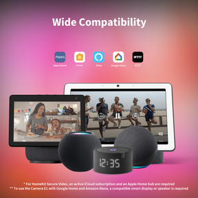 Aqara Camera E1 (WiFi 6 Connectivity, 2K Resolution, Apple Homekit Supported)