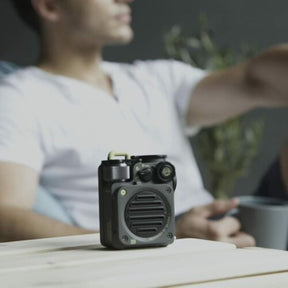 MUZEN Wild Mini Rugged Outdoor Portable Bluetooth Speaker - Gray