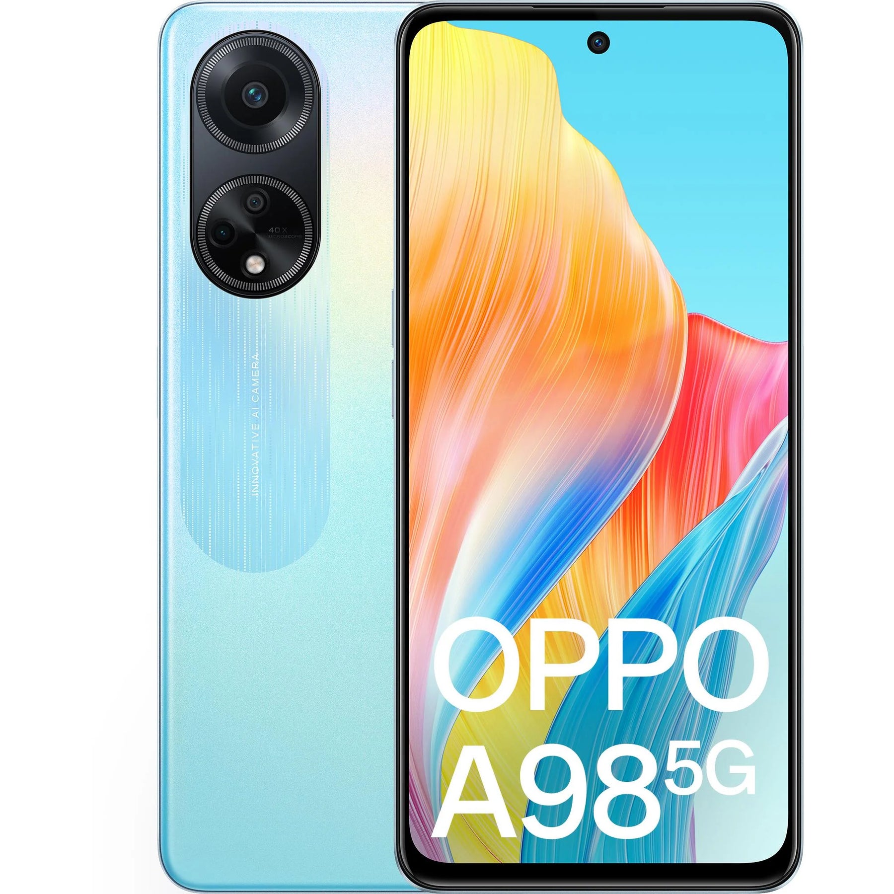 OPPO A98 5G Dreamy Blue (8+256, 67W Supervooc Charging, 64MP Camera, Dual Sim Unlocked)