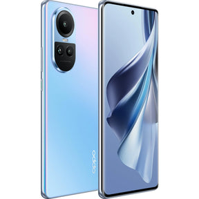 OPPO Reno 10 5G Ice Blue (AU Stock, 8+256, 32MP Telephoto Portrait Camera, 120Hz 3D Curved Screen, 67W Supervooc)