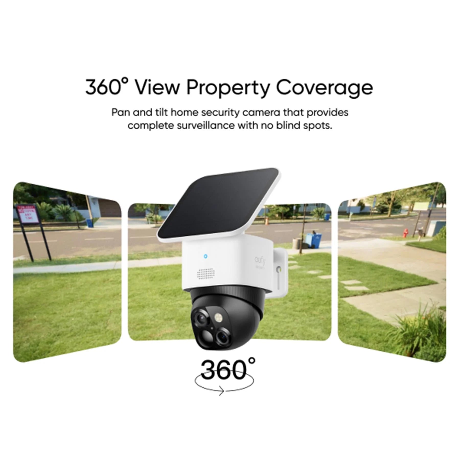 eufy Security S340 3K SoloCam (Solar-Powered, Dual Camera, 360° surveillance)