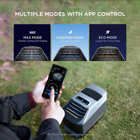 EcoFlow WAVE2 Portable Air-Conditioner (Swift Cooling & Heating, App Control, Multi Mode)