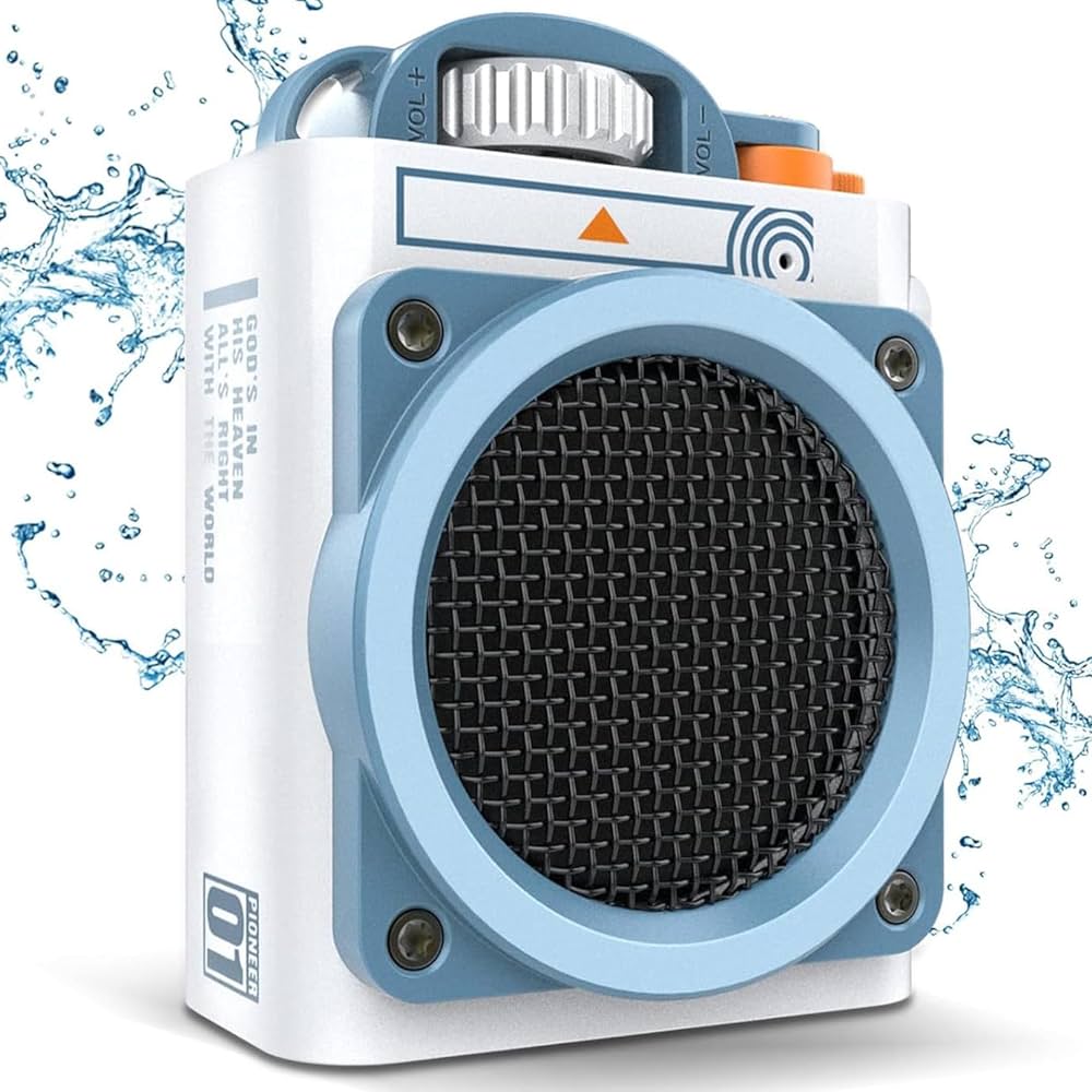 Muzen Wild Go Bluetooth Speaker - Gravel White