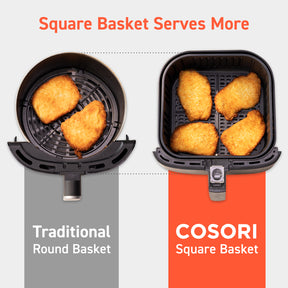 COSORI Air Fryer CP158 (Large 5.5L, LED Touch Digital Screen)