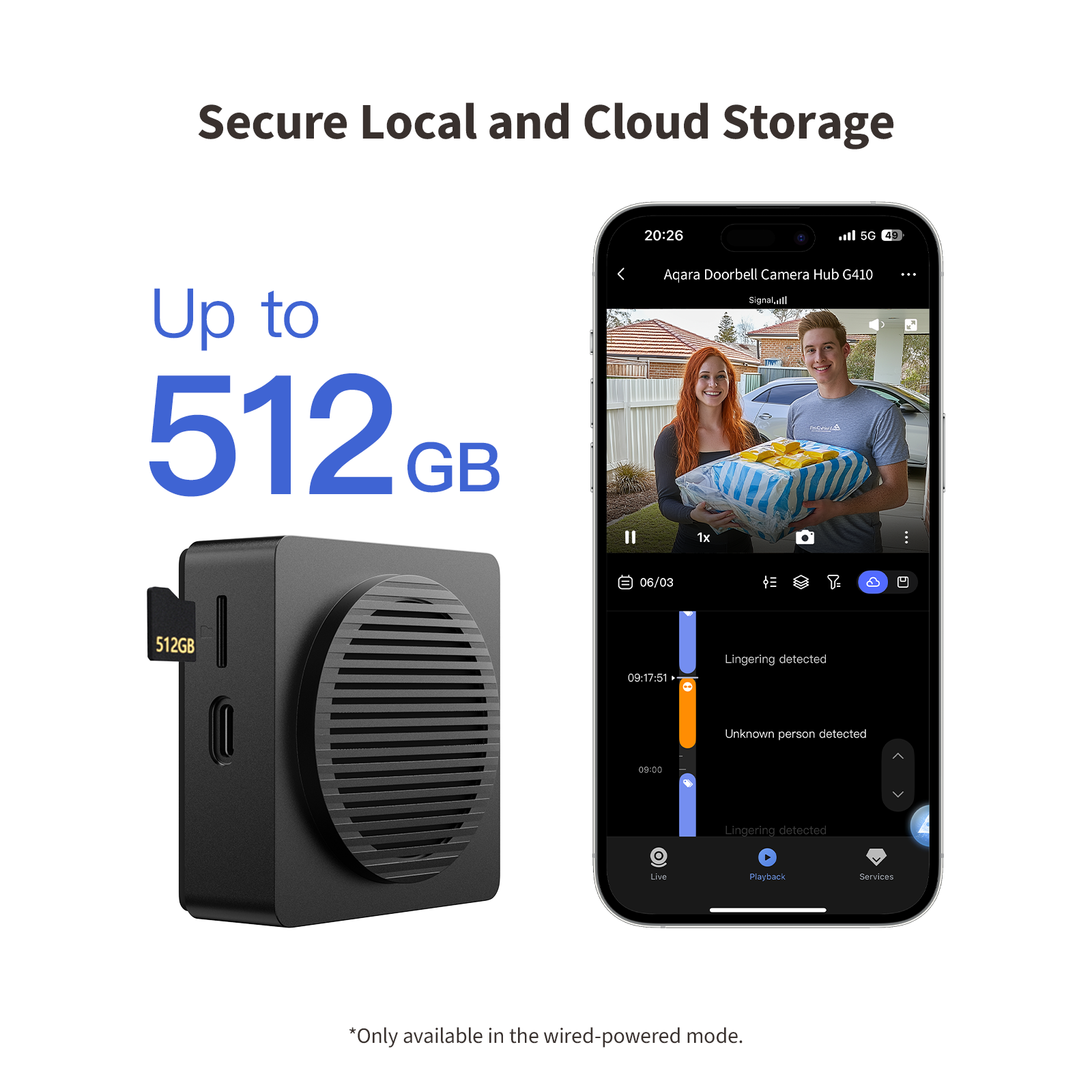 Aqara Doorbell Camera Hub G410 Black