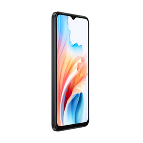 OPPO A18 128GB - Black, 6.56", HD+, 90Hz, 4GB/128GB, 8MP/5MP, Dual SIM, 5000mAh,2YR
