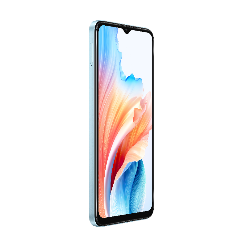 OPPO A18 with Free Konec $25 Sim - Glowing Blue, 6.56", HD+, 90Hz, 4GB/128GB, 8MP/5MP, Dual SIM, 5000mAh,2YR