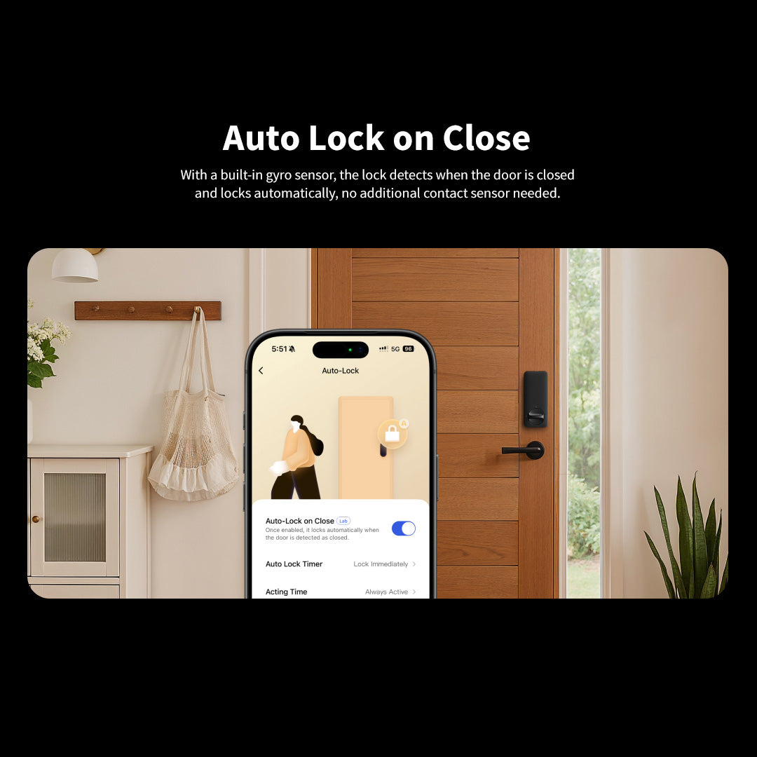 Aqara Smart Lock U400 Kit Black
