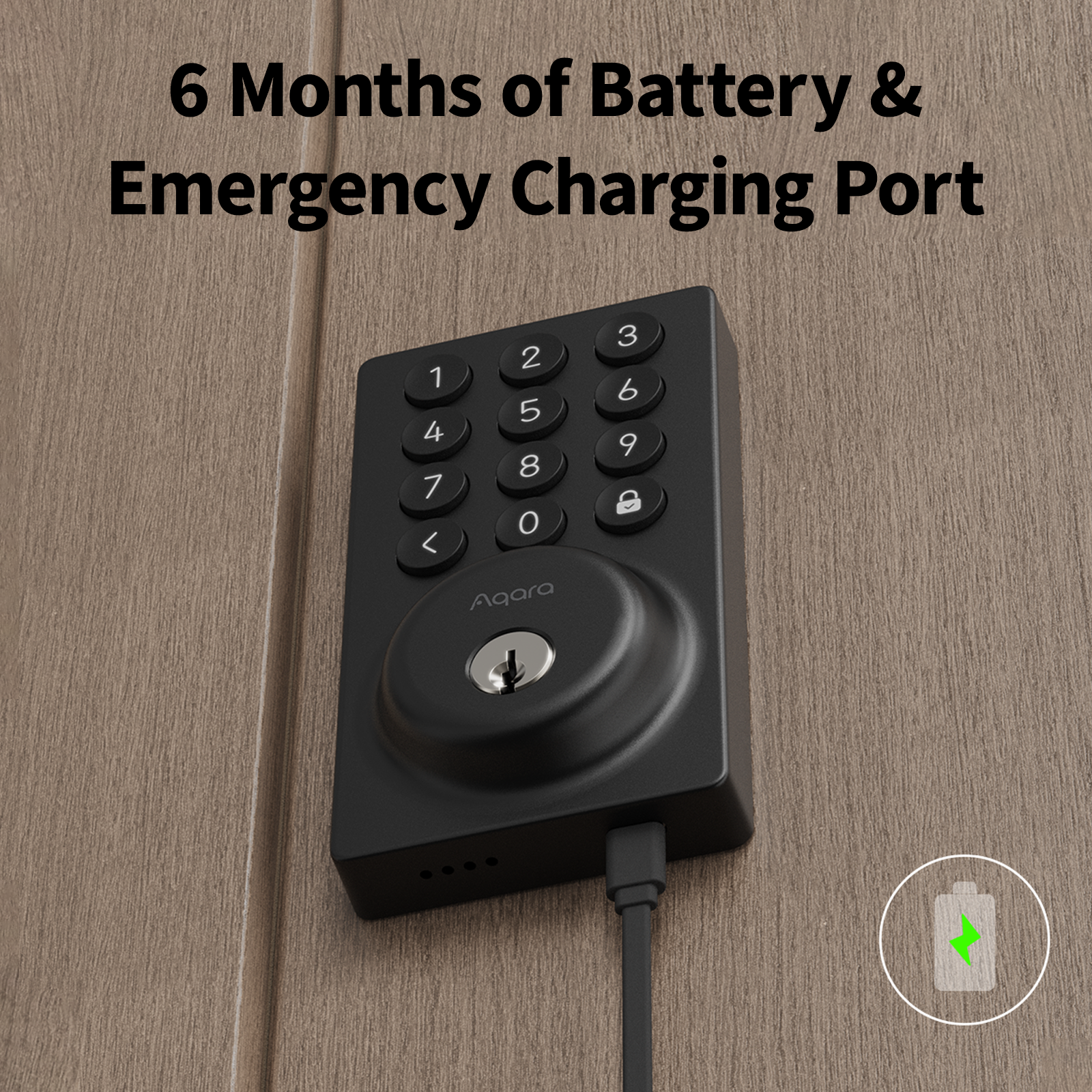 Aqara Smart Door Lock B50 Black