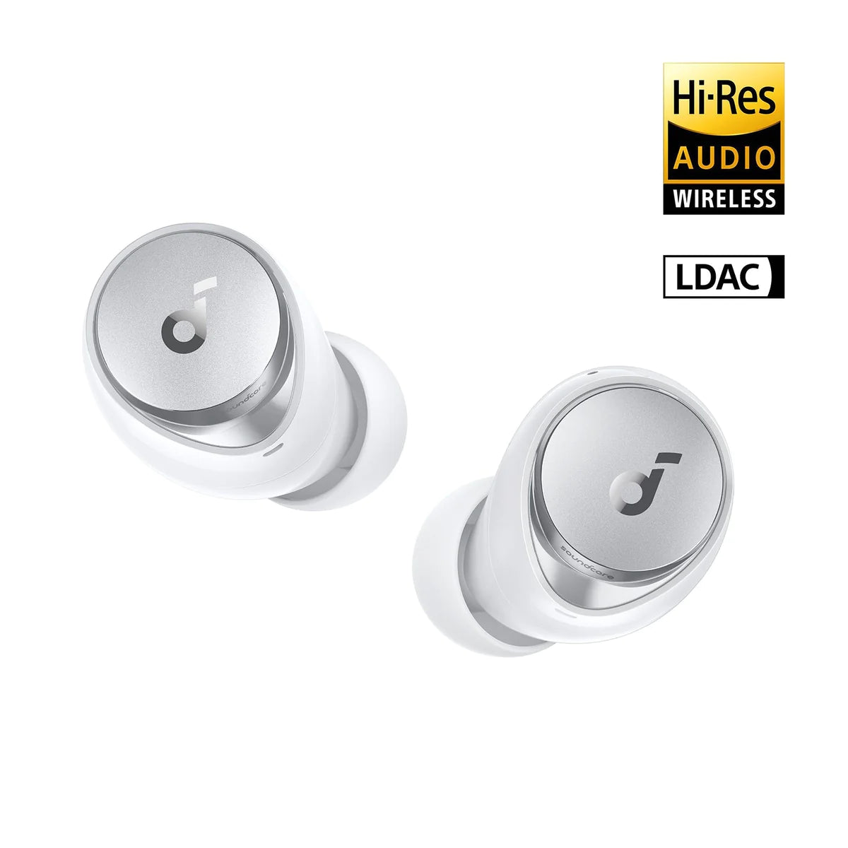 Soundcore Space A40 Adaptive ANC Ear Buds (50H Playtime, White)