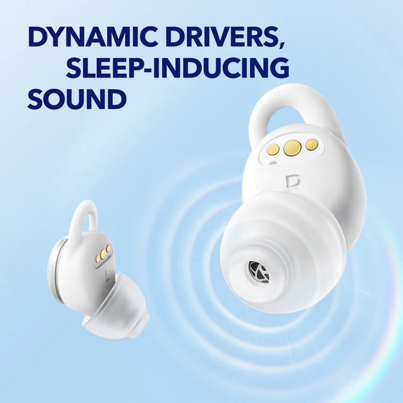 Soundcore Sleep Buds A10 (4-Point Noise Masking System, Sleep Monitoring, Personal Alarm Clock)