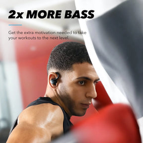 Soundcore Sport X10 True Wireless Bluetooth Sport Earbuds - Black (Rotatable Over-Ear Hooks, IPX7, Sweatproof)