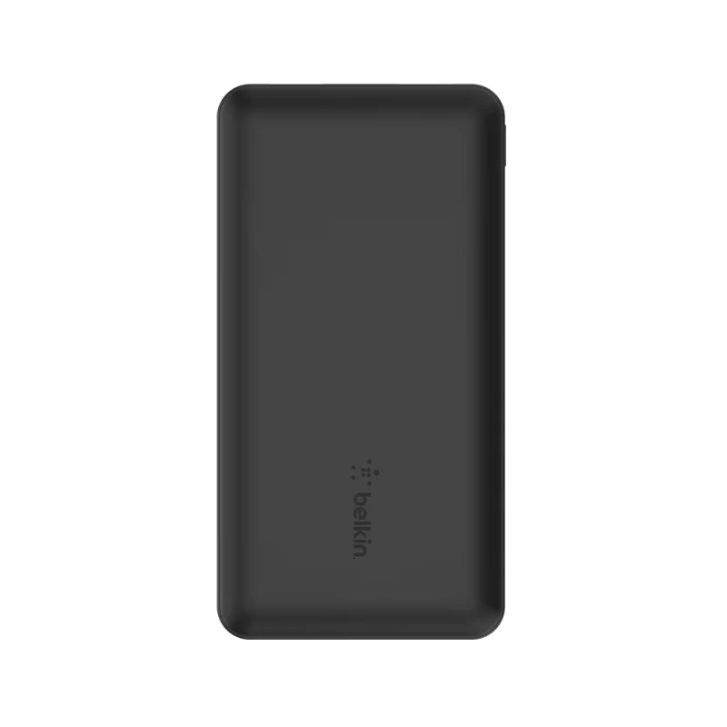 Belkin BoostCharge Power Bank 10K Black (Triple USB Socket, 15W Output, Type C Cable Included)