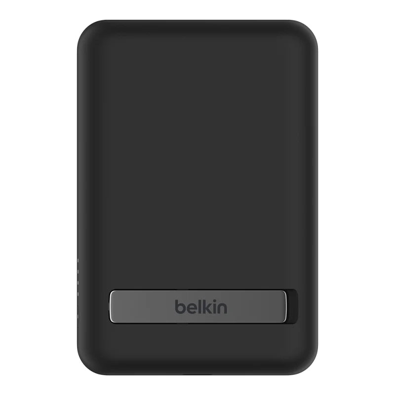 Belkin BoostCharge Magnetic Wireless Power Bank 5k + Stand Black (Compatible with MagSafe, 10W Wireless Output)