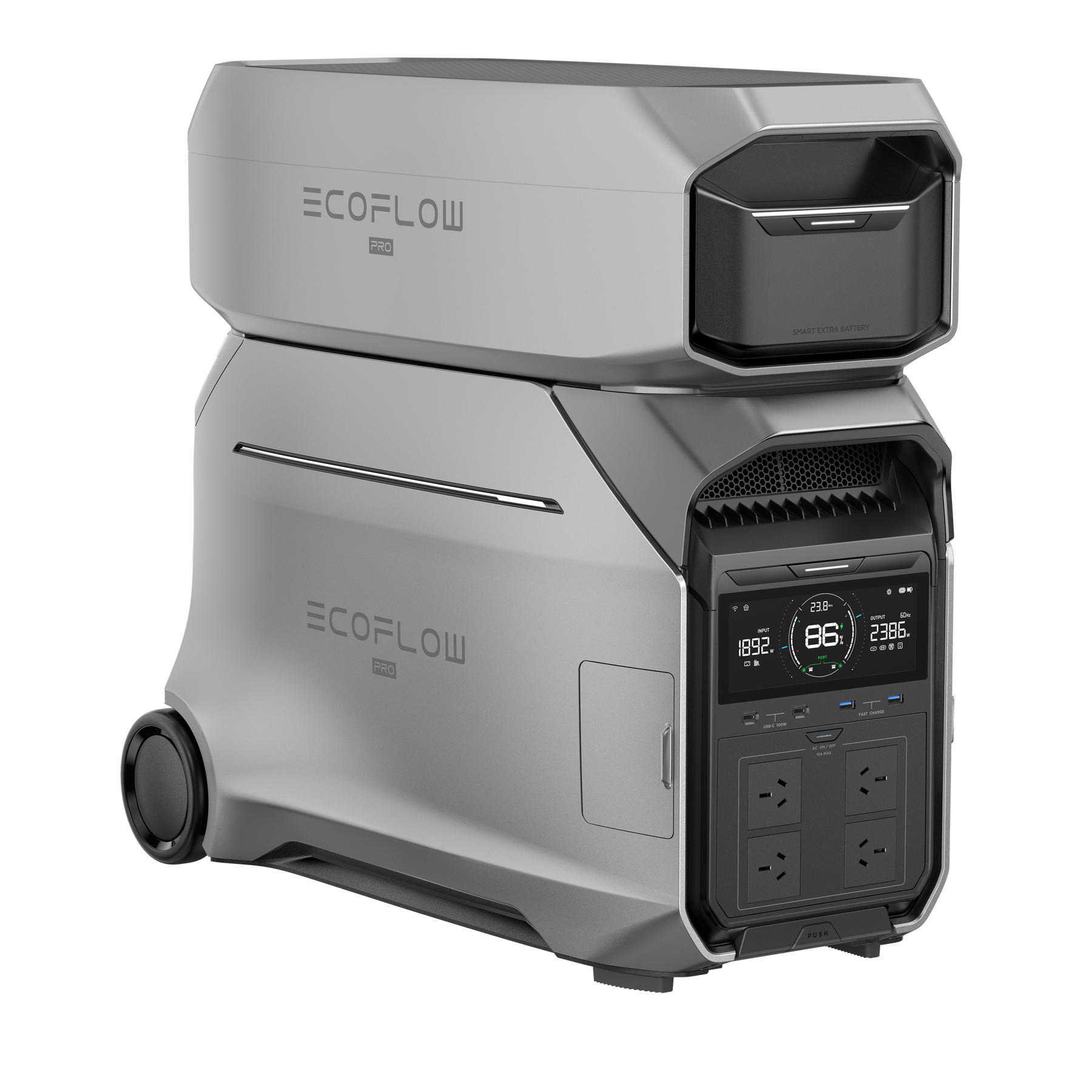 EcoFlow DELTA Pro 3 Portable Power Station, 4096Wh, 4000W