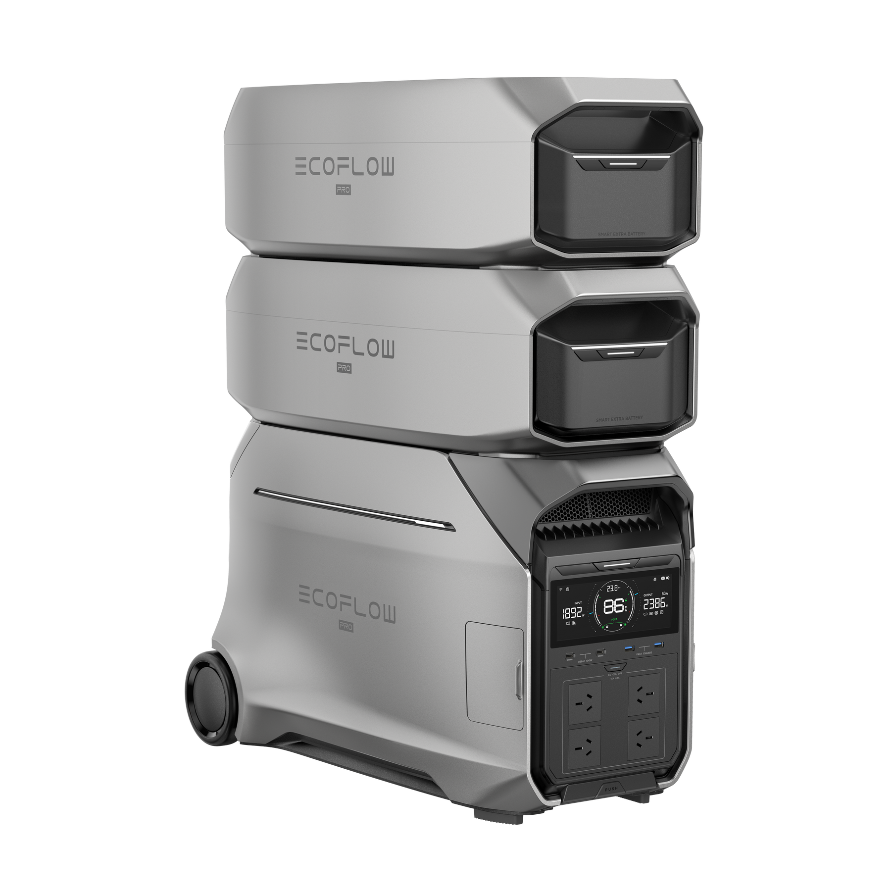 EcoFlow DELTA Pro 3 Portable Power Station, 4096Wh, 4000W