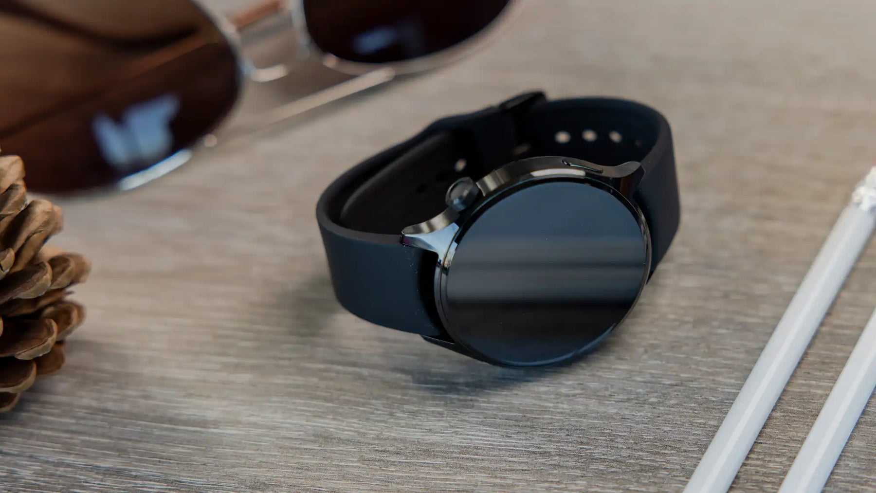 Xiaomi Watch S1 Pro Black Case with Black Fluororubber Strap