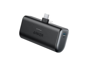 Anker Nano 22.5W Power Bank with Built-In USB-C Connector - Black