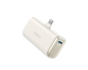 Anker Nano 22.5W Power Bank with Built-In USB-C Connector - White