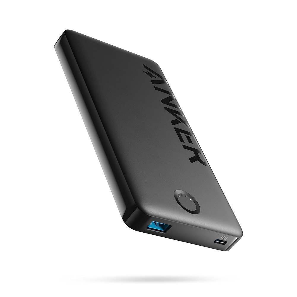 Anker 323 Power Bank 10000mAh (PowerCore PIQ. Compatible with Apple, Samsung)