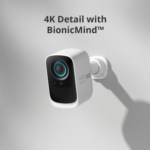 Eufy Security Cam 3C (S300) 2 Pack with HomeBase 3 (4K Resolution, 180 Days Battery, BionicMind AI Recognition)