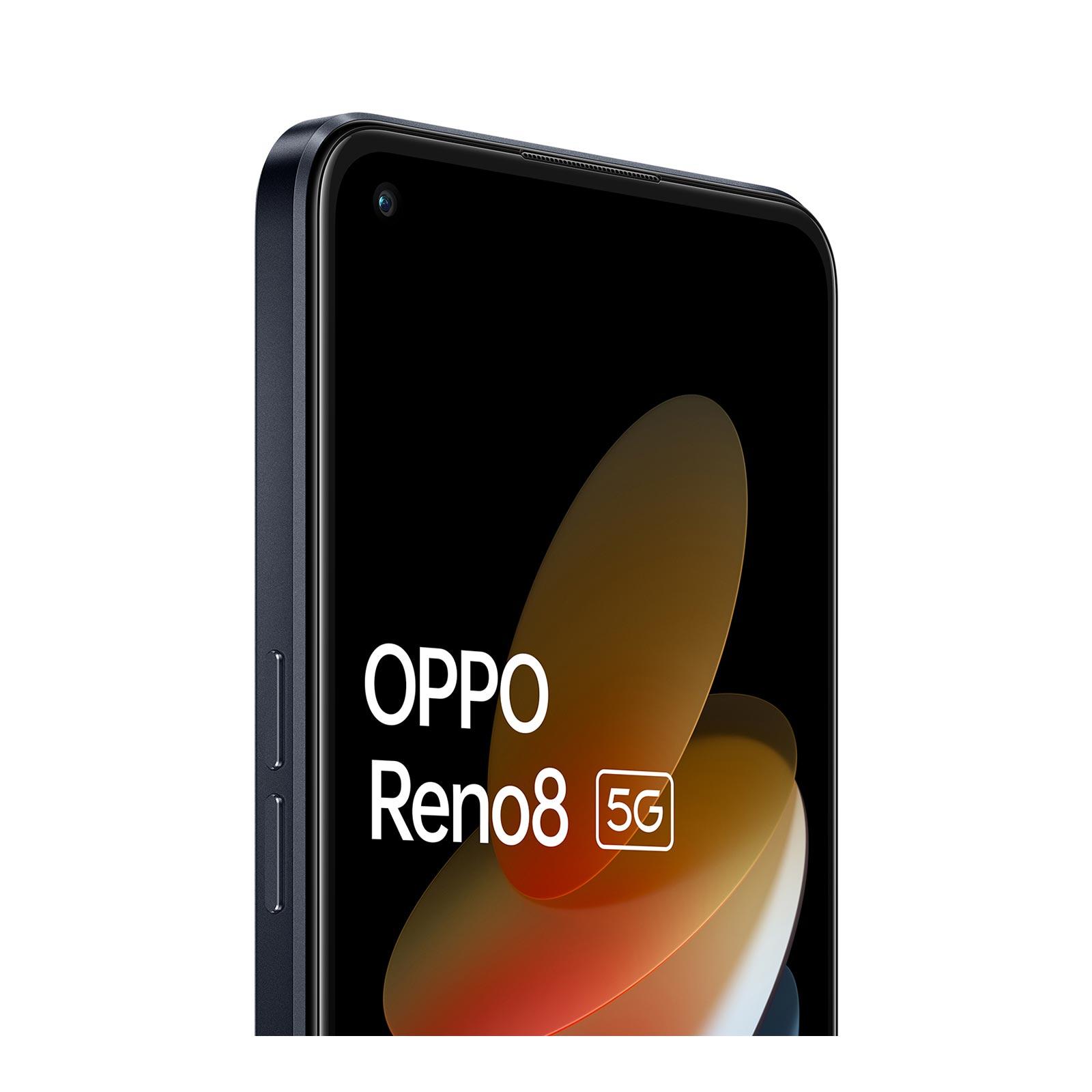 OPPO Reno 8 5G (80W Supervooc, Dual Sim Unlocked, 8+256)