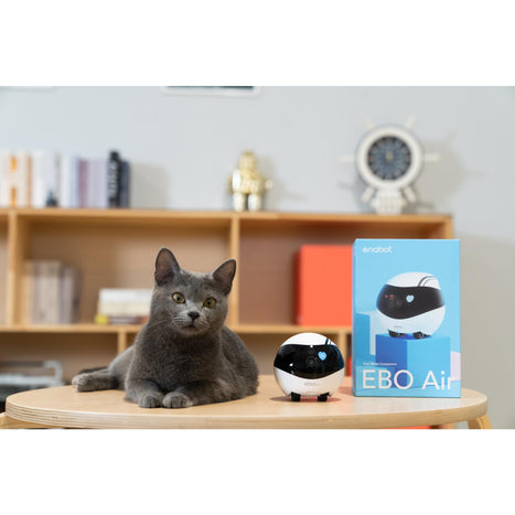 Enabot Ebo-Air Interactive Pet Companion, AI-powered Moving Cam For Indoor Security