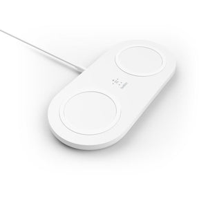 Belkin BoostUp Charge Dual 15w Wireless Charging Pad (White)