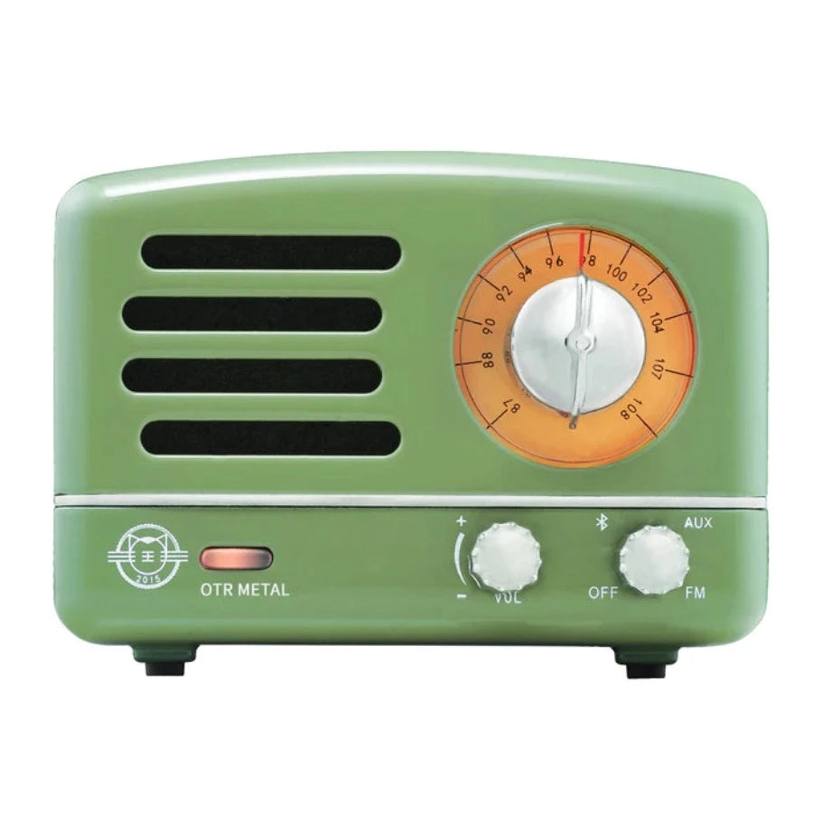 MUZEN OTR Metal FM Radio Bluetooth Speaker - Green