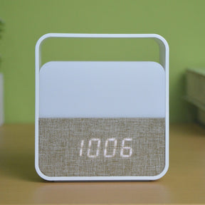 Midea Mini Night Light Alarm Clock